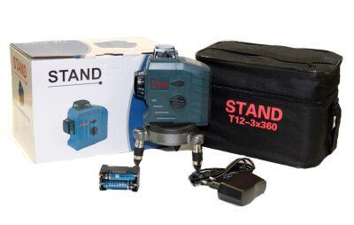 Лазерный уровень STAND T12-3x360, T12-3x360 купить в Москве по цене 7 ...